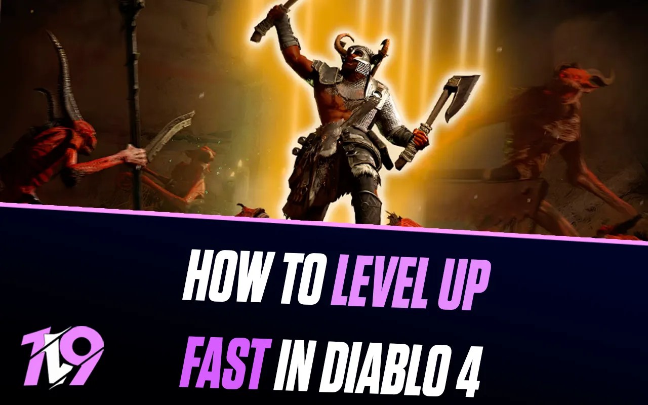 Diablo 4 Guide How to Level Up Fast In Season 5 1v9